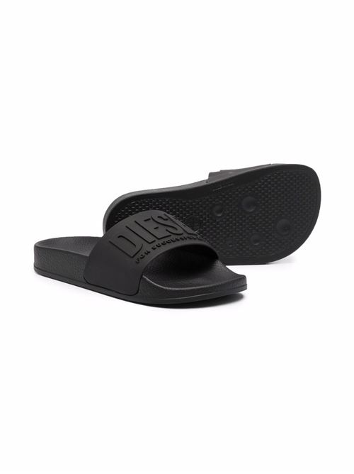 Sandalo con logo goffrato DIESEL KIDS | BC0521P3859T8013
